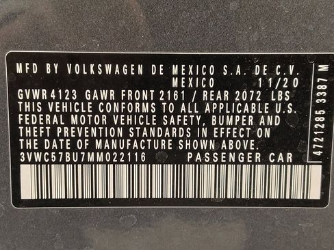 Used 2021 Volkswagen Jetta S image 33