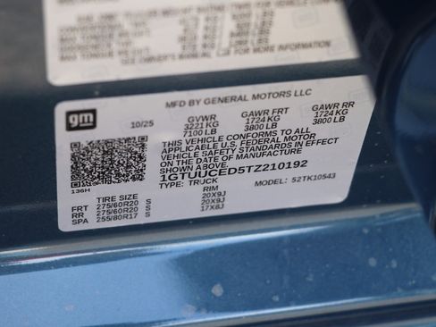 New 2026 GMC Sierra 1500 Elevation w/ LPO, Elevation Black Package image 34