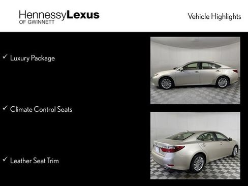 Used 2015 Lexus ES 350 w/ Luxury Package FWD image 11