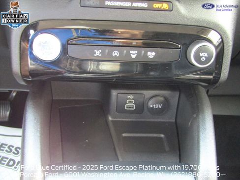 Certified 2025 Ford Escape Platinum AWD/4WD image 20