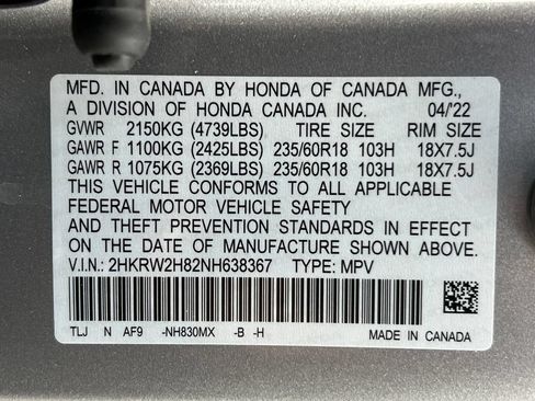Used 2022 Honda CR-V EX-L image 33