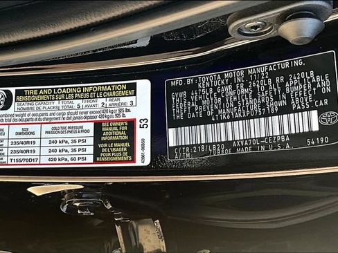 Used 2023 Toyota Camry XSE w/ Navigation Package FWD image 19