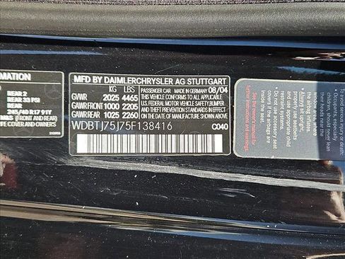 Used 2005 Mercedes-Benz CLK 500 Coupe image 20