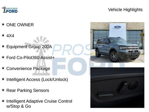 Used 2023 Ford Bronco Sport Big Bend w/ Convenience Package AWD/4WD image 5