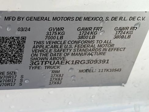 Used 2024 GMC Sierra 1500 Pro w/ Fleet Convenience Package AWD/4WD image 35