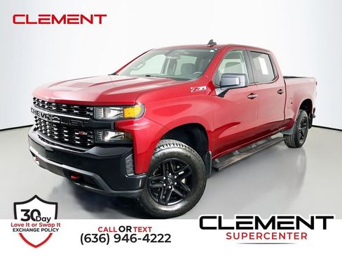 Used 2022 Chevrolet Silverado 1500 Custom Trail Boss w/ LPO, Dark Essentials Package AWD/4WD image 1
