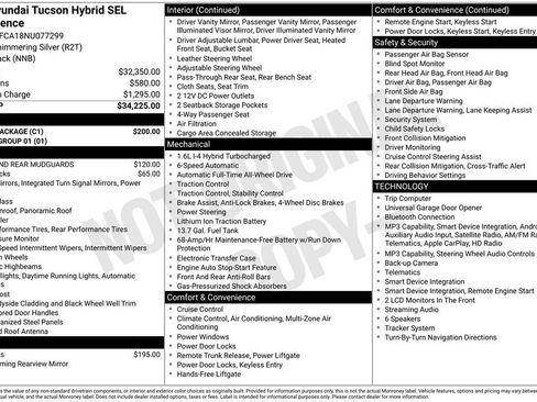 Used 2022 Hyundai Tucson SEL w/ Cargo Package AWD/4WD image 2
