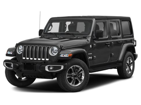 Used 2020 Jeep Wrangler Unlimited Sahara AWD/4WD image 1