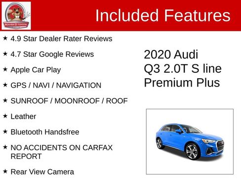 Used 2020 Audi Q3 2.0T Premium Plus AWD/4WD image 4