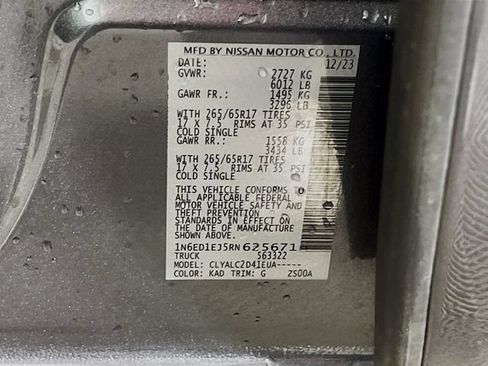 Used 2024 Nissan Frontier SV w/ SV Convenience Package RWD image 31