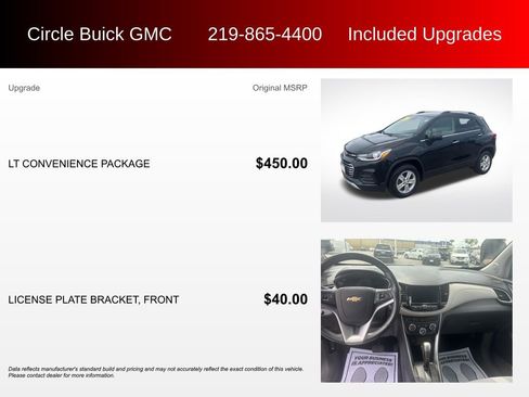 Used 2020 Chevrolet Trax LT w/ LT Convenience Package AWD/4WD image 3