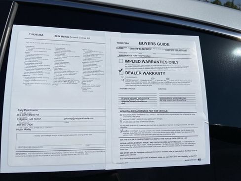 Used 2024 Honda Accord LX image 5