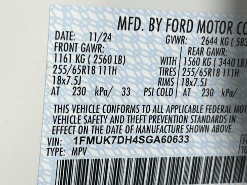 Used 2025 Ford Explorer Active image 37