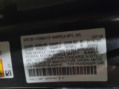 Used 2020 Honda Accord LX image 33