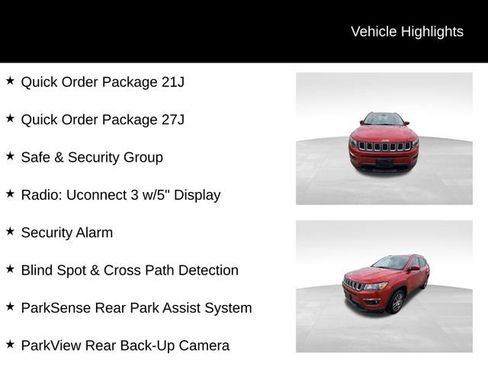 Used 2018 Jeep Compass Latitude w/ Safe & Security Group AWD/4WD image 13