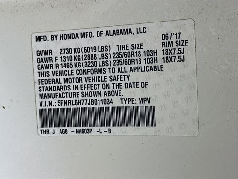 Used 2018 Honda Odyssey EX-L image 12