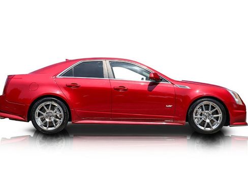 Used 2010 Cadillac CTS V w/ Wood Trim Package RWD image 2
