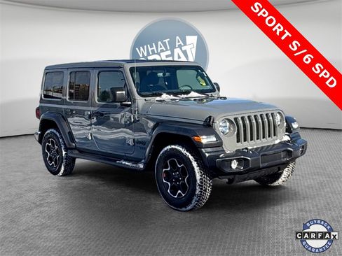 Used 2021 Jeep Wrangler Unlimited Sport w/ Sun And Sound Package image 1