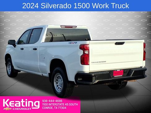 Used 2024 Chevrolet Silverado 1500 W/T w/ WT Value Package AWD/4WD image 2