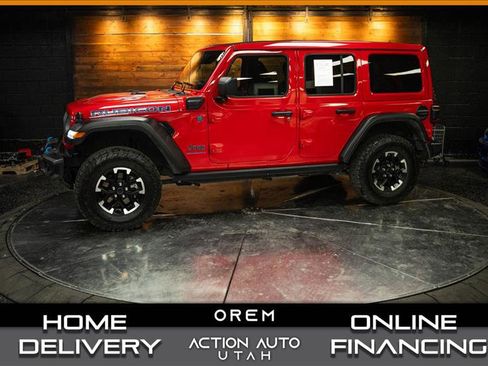 Used 2025 Jeep Wrangler Unlimited Rubicon 4xe w/ Convenience Group image 1