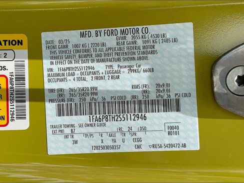 New 2025 Ford Mustang Premium image 16