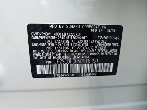 New 2025 Subaru Forester Sport image 35