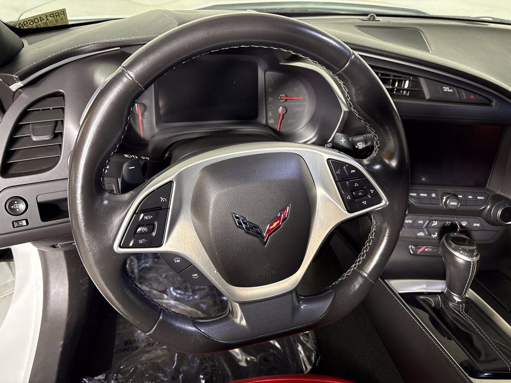 Certified 2017 Chevrolet Corvette Stingray Coupe w/ Carbon Flash Badge Package RWD image 28