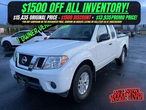 Used 2014 Nissan Frontier SV RWD image 1
