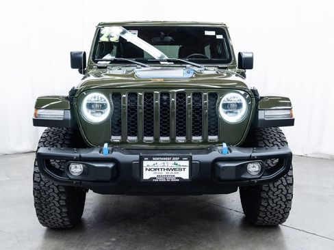 Used 2023 Jeep Wrangler Unlimited Rubicon 4xe w/ Steel Bumper Group AWD/4WD image 2
