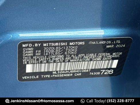 Used 2024 Mitsubishi Mirage ES FWD image 46