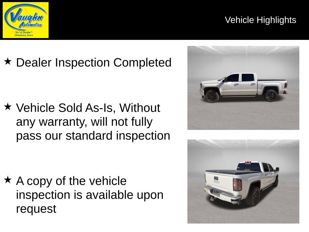 Used 2017 GMC Sierra 1500 Denali w/ Denali Ultimate Package AWD/4WD image 2