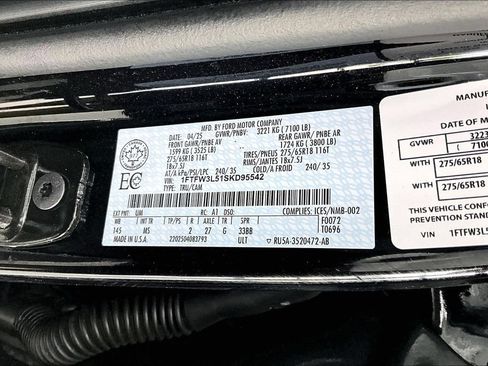 Used 2025 Ford F150 XLT w/ Equipment Group 301A Standard AWD/4WD image 18