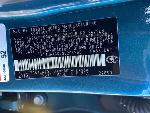 Used 2025 Toyota Camry SE w/ Multimedia Upgrade Package image 22