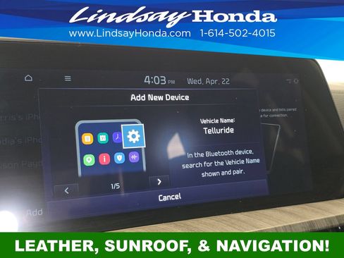 Used 2023 Kia Telluride EX w/ EX Captain's Chair Package FWD image 17