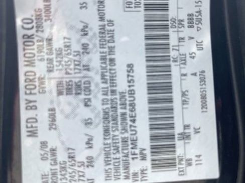 Used 2008 Ford Explorer Eddie Bauer image 18