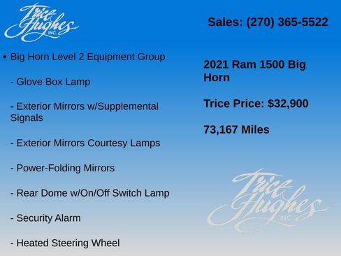 Used 2021 RAM 1500 Big Horn AWD/4WD image 20