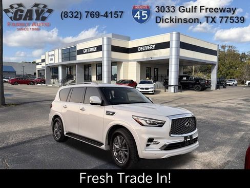 Used 2021 INFINITI QX80 Luxe w/ All-Season Package image 1