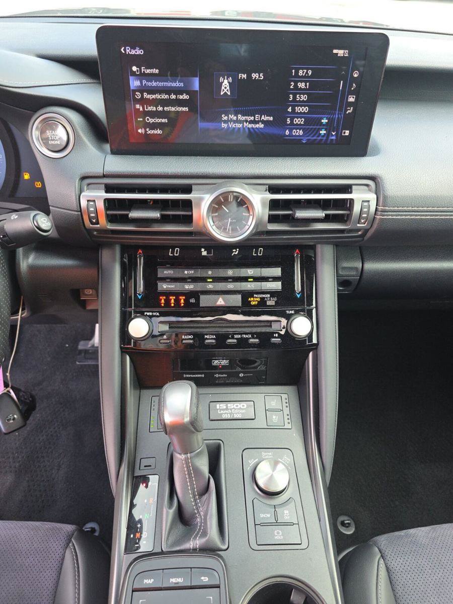 Used 2022 Lexus IS 500 w/ Accessory Package RWD image 10