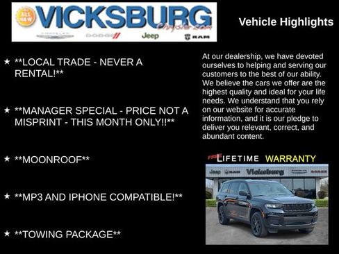 Used 2025 Jeep Grand Cherokee L Altitude AWD/4WD image 19