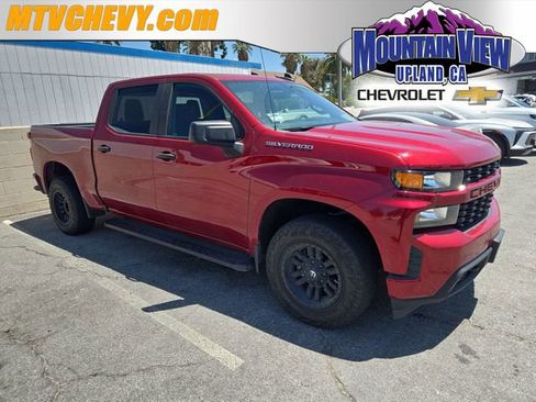 Used 2021 Chevrolet Silverado 1500 Custom RWD image 1