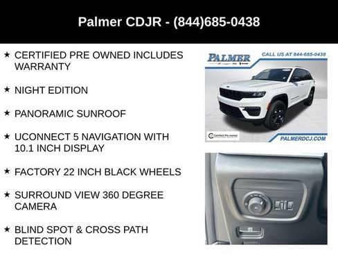 Certified 2025 Jeep Grand Cherokee Limited w/ Luxury Tech Group II image 6