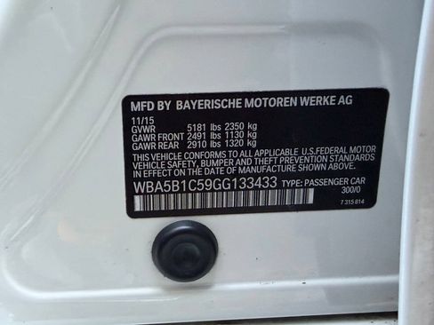 Used 2016 BMW 535i Sedan RWD image 50