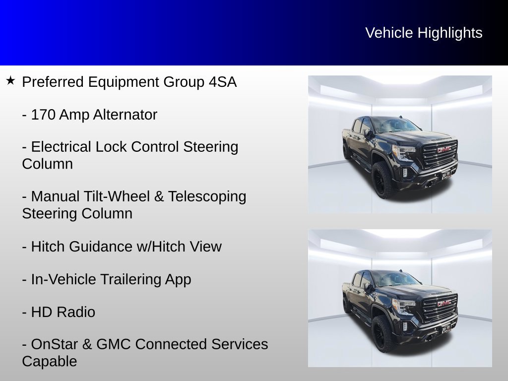 Used 2019 GMC Sierra 1500 SLT w/ SLT Premium Plus Package AWD/4WD image 20