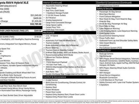 Certified 2022 Toyota RAV4 XLE AWD/4WD image 35