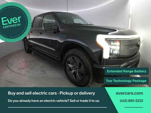 Used 2025 Ford F150 Lightning Flash AWD/4WD image 1