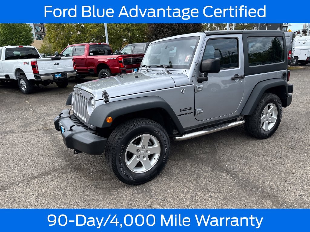 Used 2016 Jeep Wrangler Sport w/ Quick Order Package 24S AWD/4WD image 3
