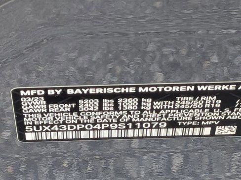 Used 2023 BMW X3 sDrive30i RWD image 24