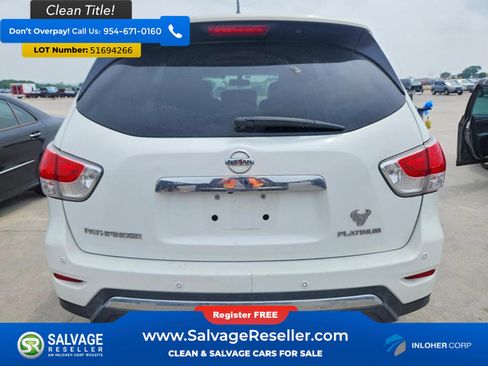 Used 2013 Nissan Pathfinder Platinum FWD image 8