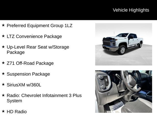 Certified 2021 Chevrolet Silverado 2500 LTZ w/ LTZ Convenience Package AWD/4WD image 8
