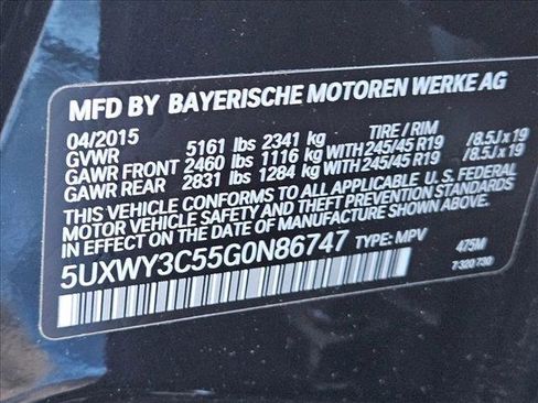 Used 2016 BMW X3 xDrive28d image 24